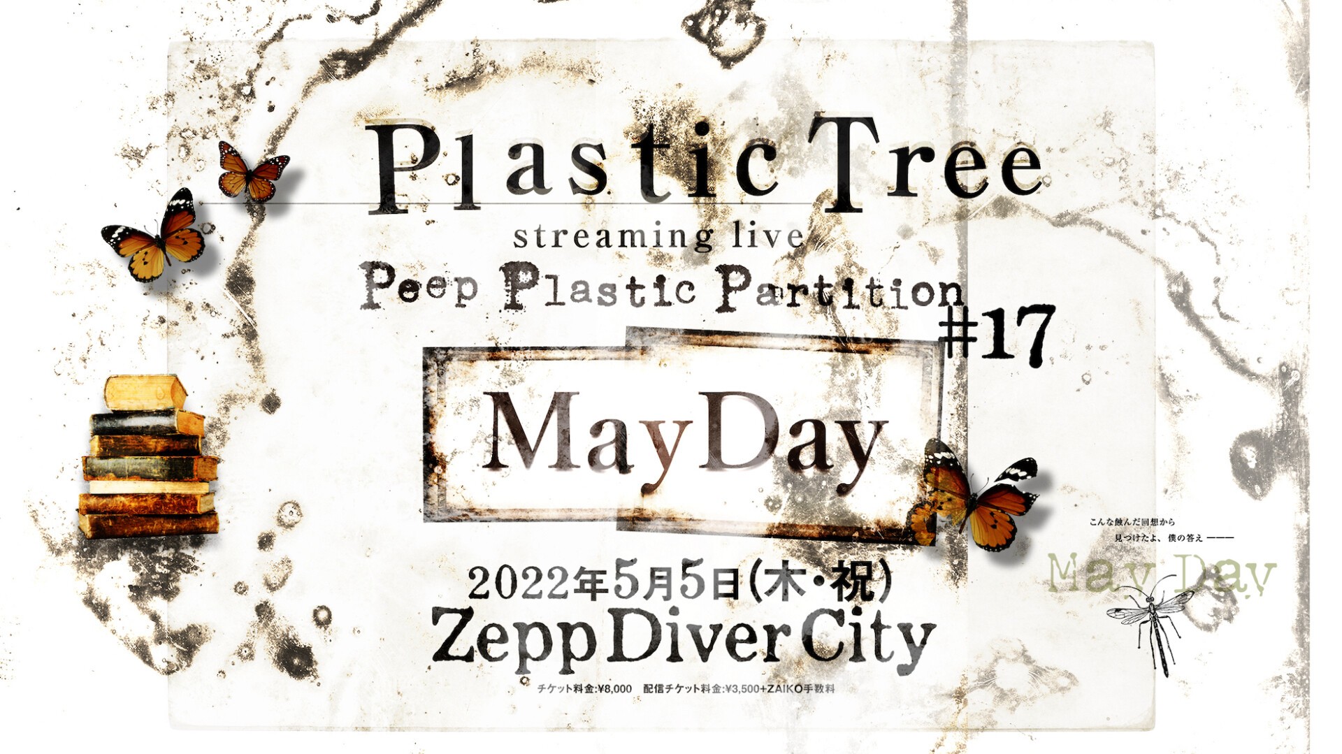 Plastic Tree streaming live 「Peep Plastic Partition #17 May Day