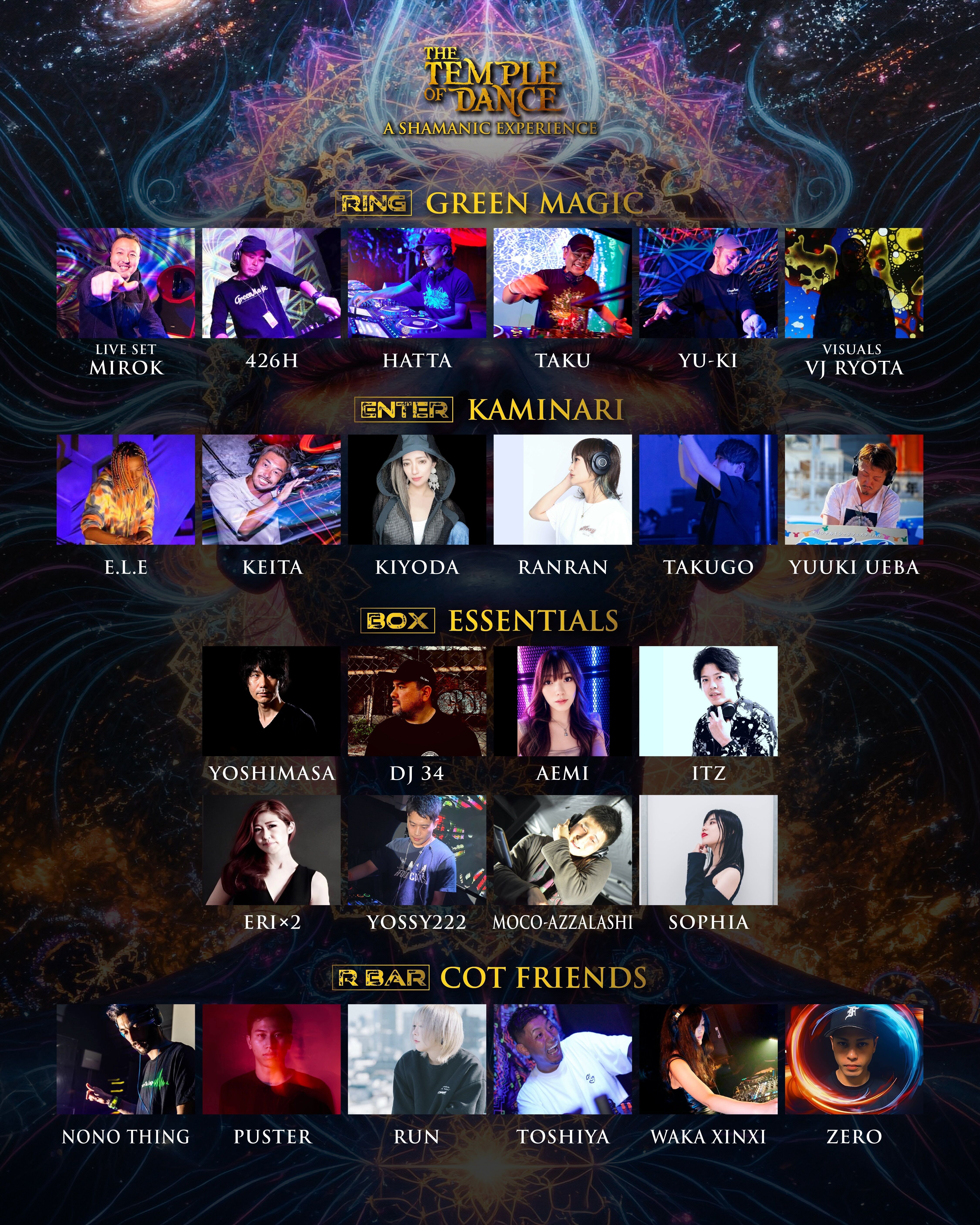 From globe-trotting veterans to rising stars of the scene!