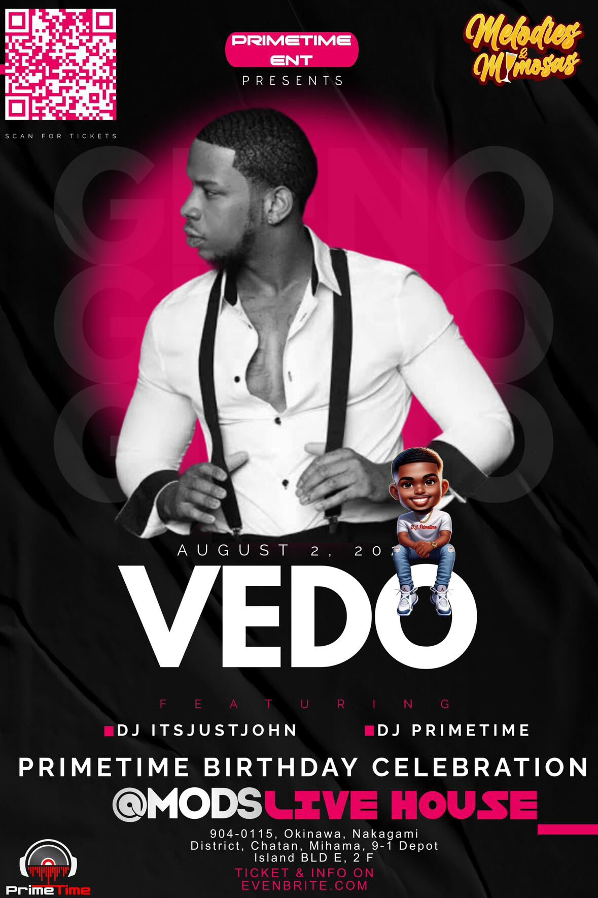 VEDO × DJ PRIMETIME BIRTHDAY in OKINAWA