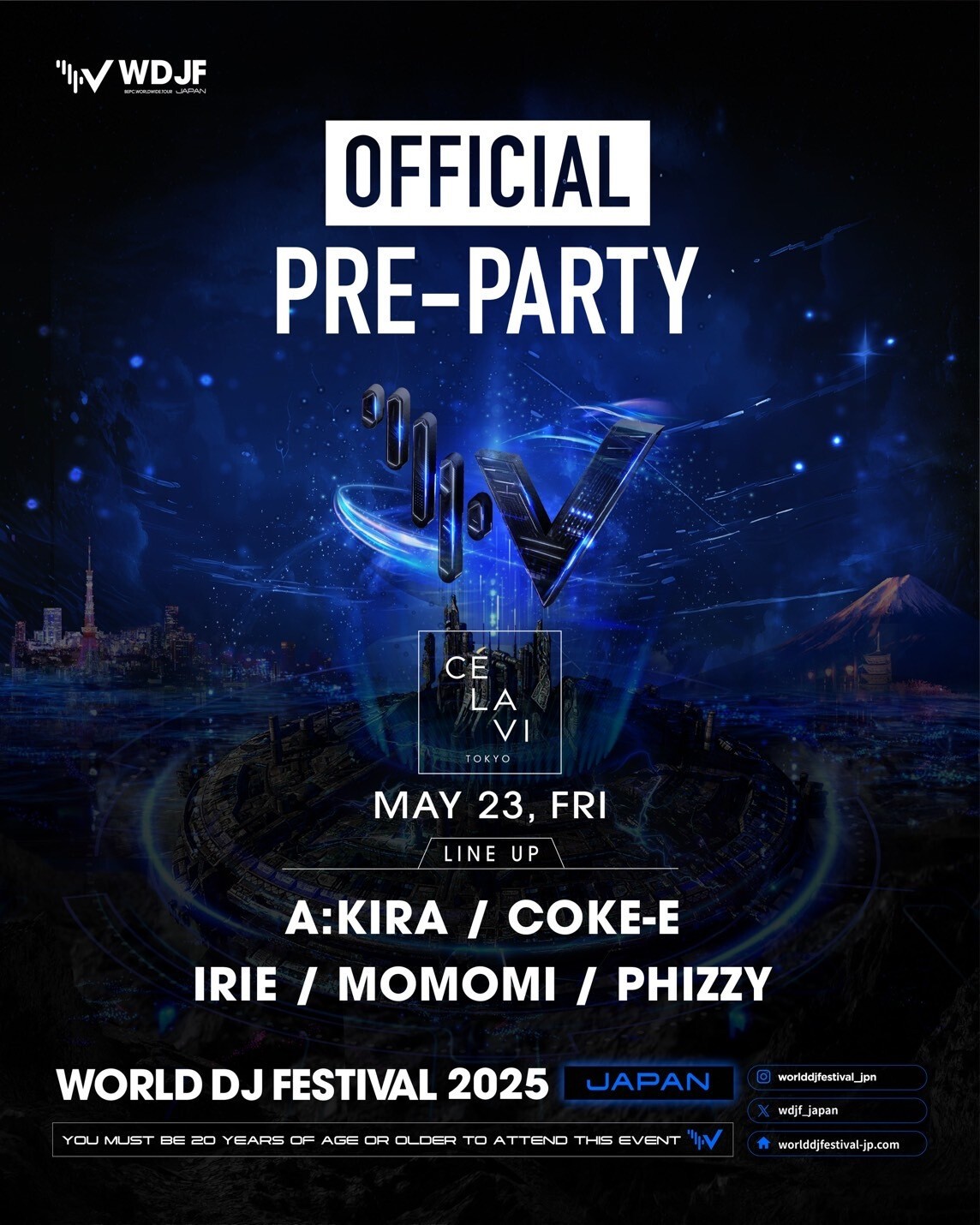 World DJ Festival Japan 2025 Pre-Party