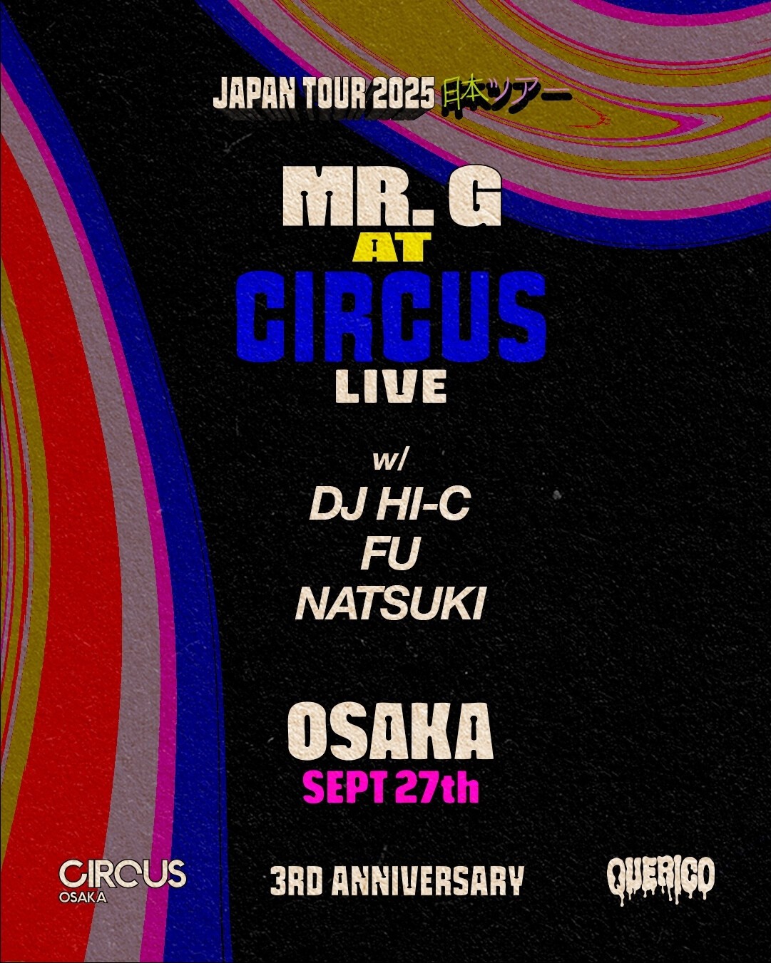MR.G (Live) Japan Tour - QUERICO Anniversary