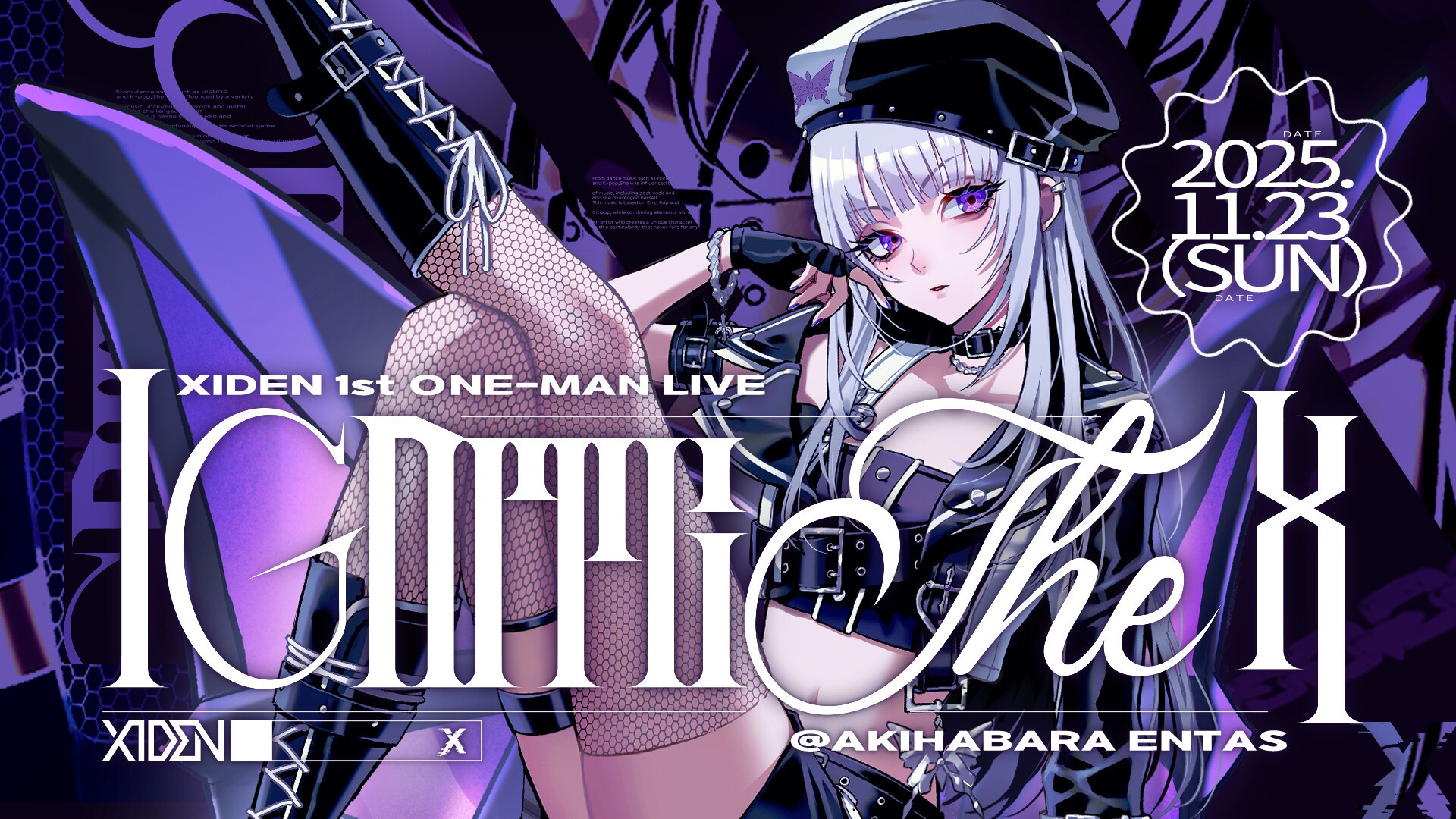 XIDEN 1st ONE-MAN LIVE Ignite the X