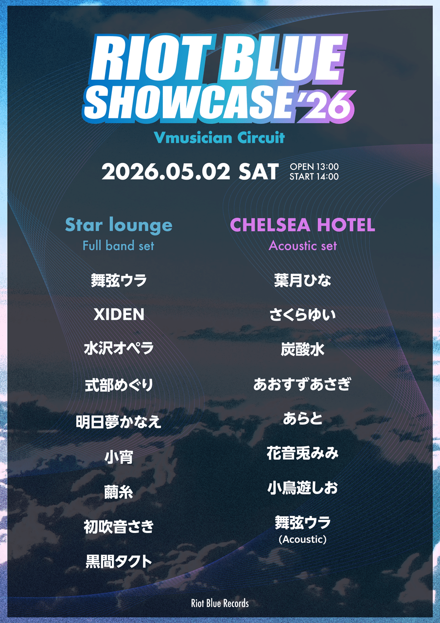 RIOT BLUE SHOWCASE'26