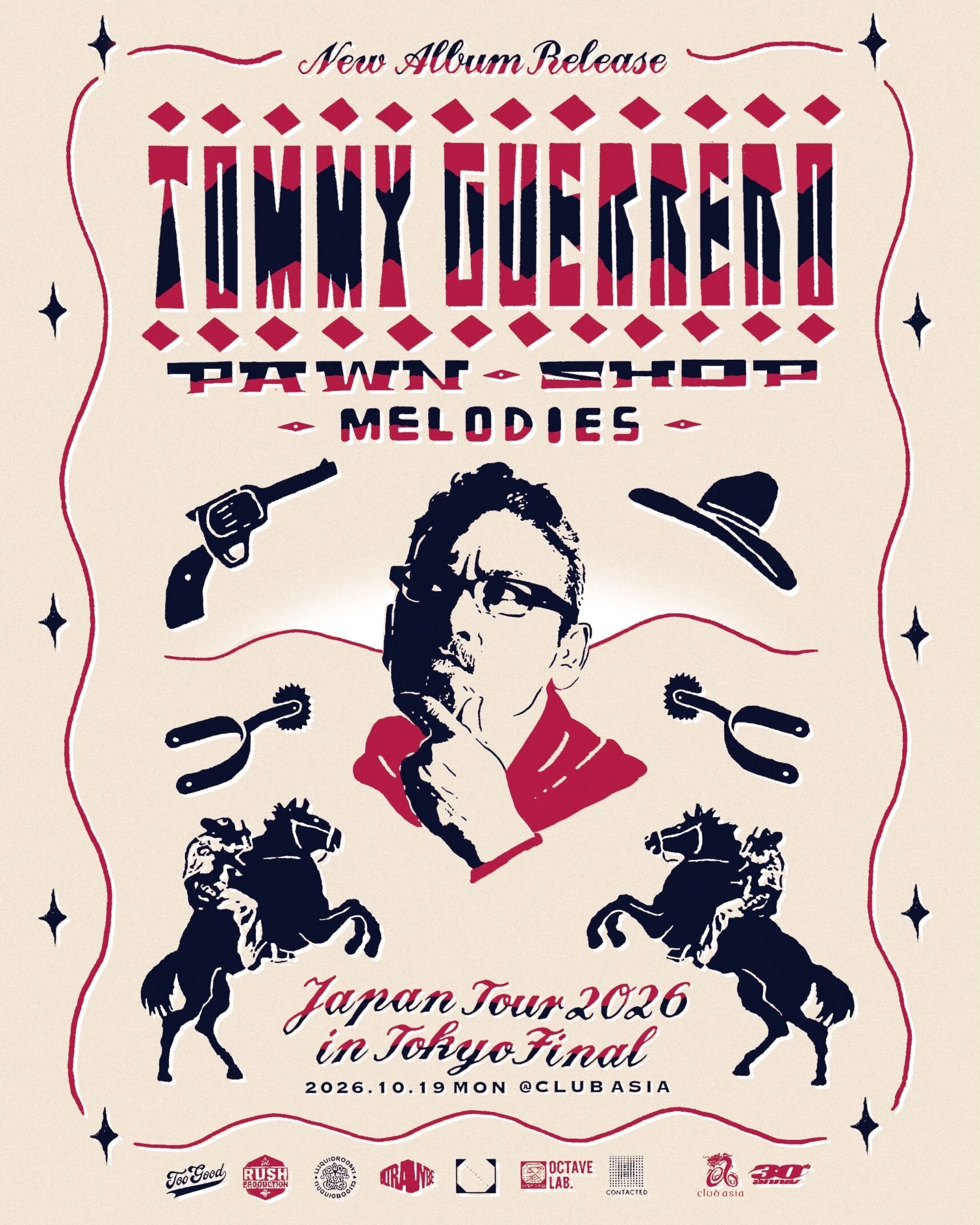 TOMMY GUERRERO NEW ALBUM RELEASE “PAWN SHOP MELODIES” JAPAN TOUR