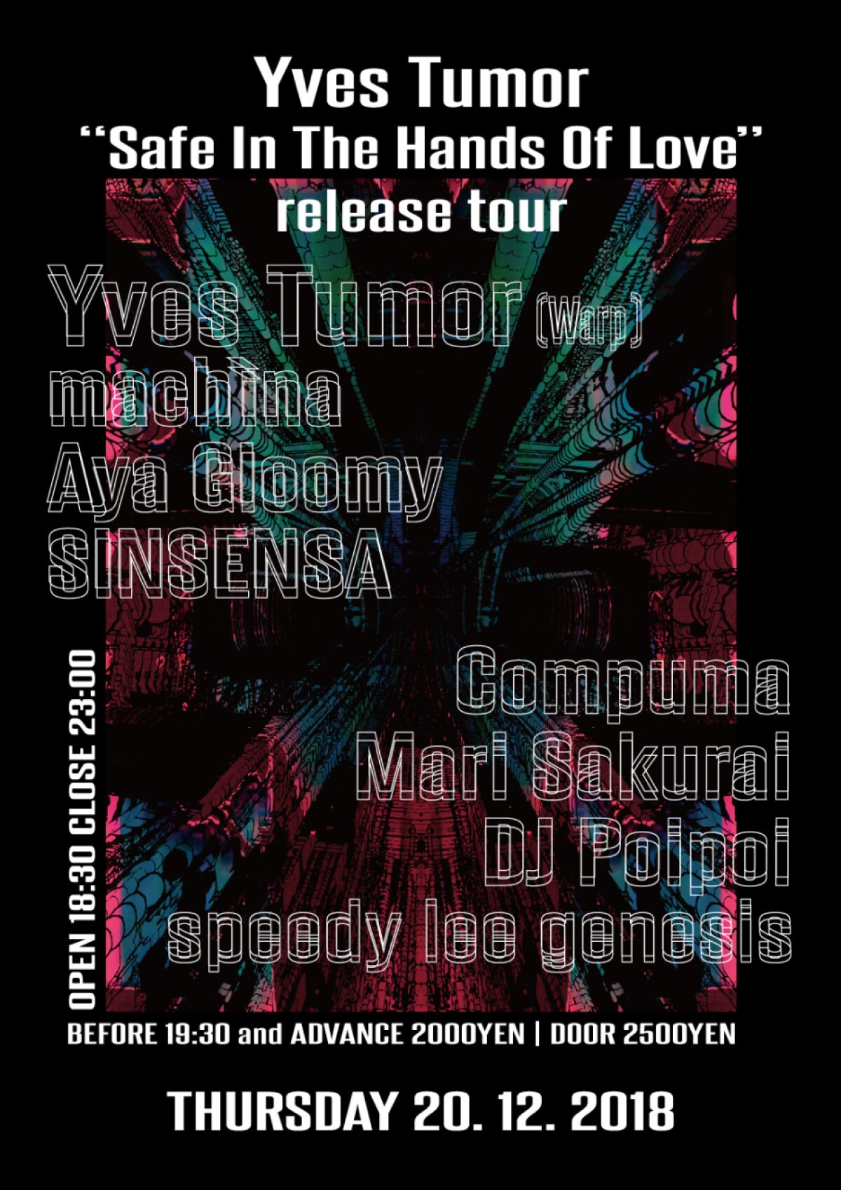 Yves Tumor “Safe In The Hands Of Love” release tour