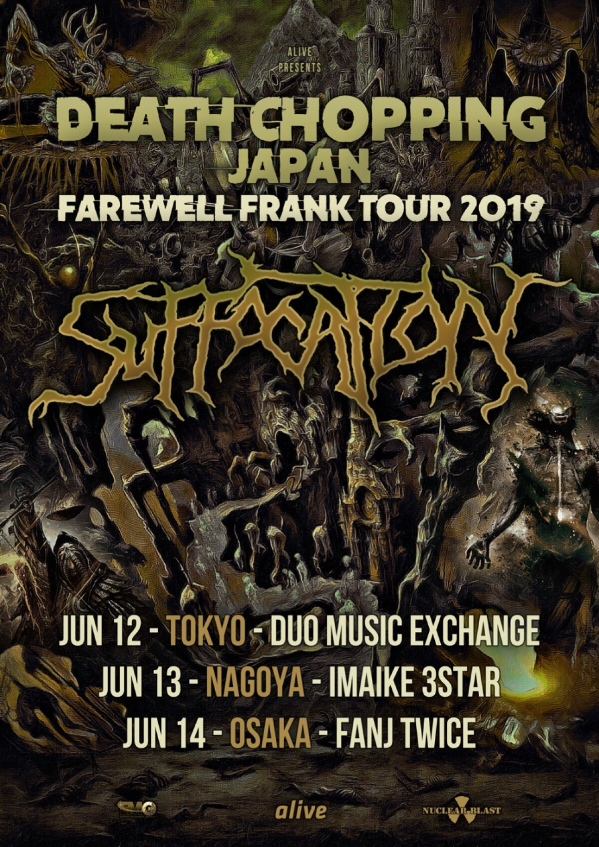 SUFFOCATION - DEATH CHOPPING JAPAN