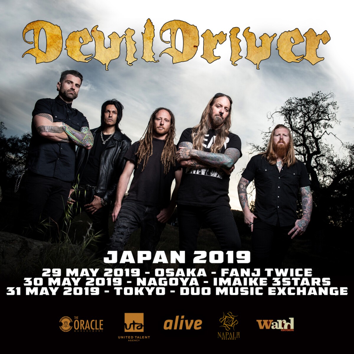 DEVILDRIVER JAPAN 2019