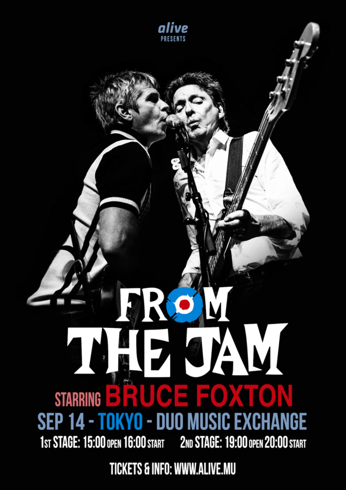 FROM THE JAM starring BRUCE FOXTON - The Best of THE JAM - 1st Stage