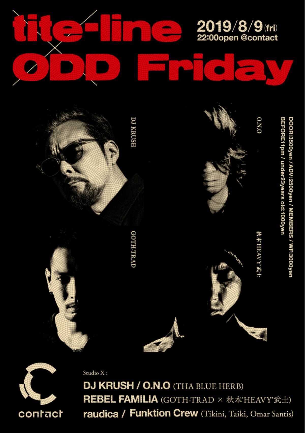 tite-line × ODD Friday