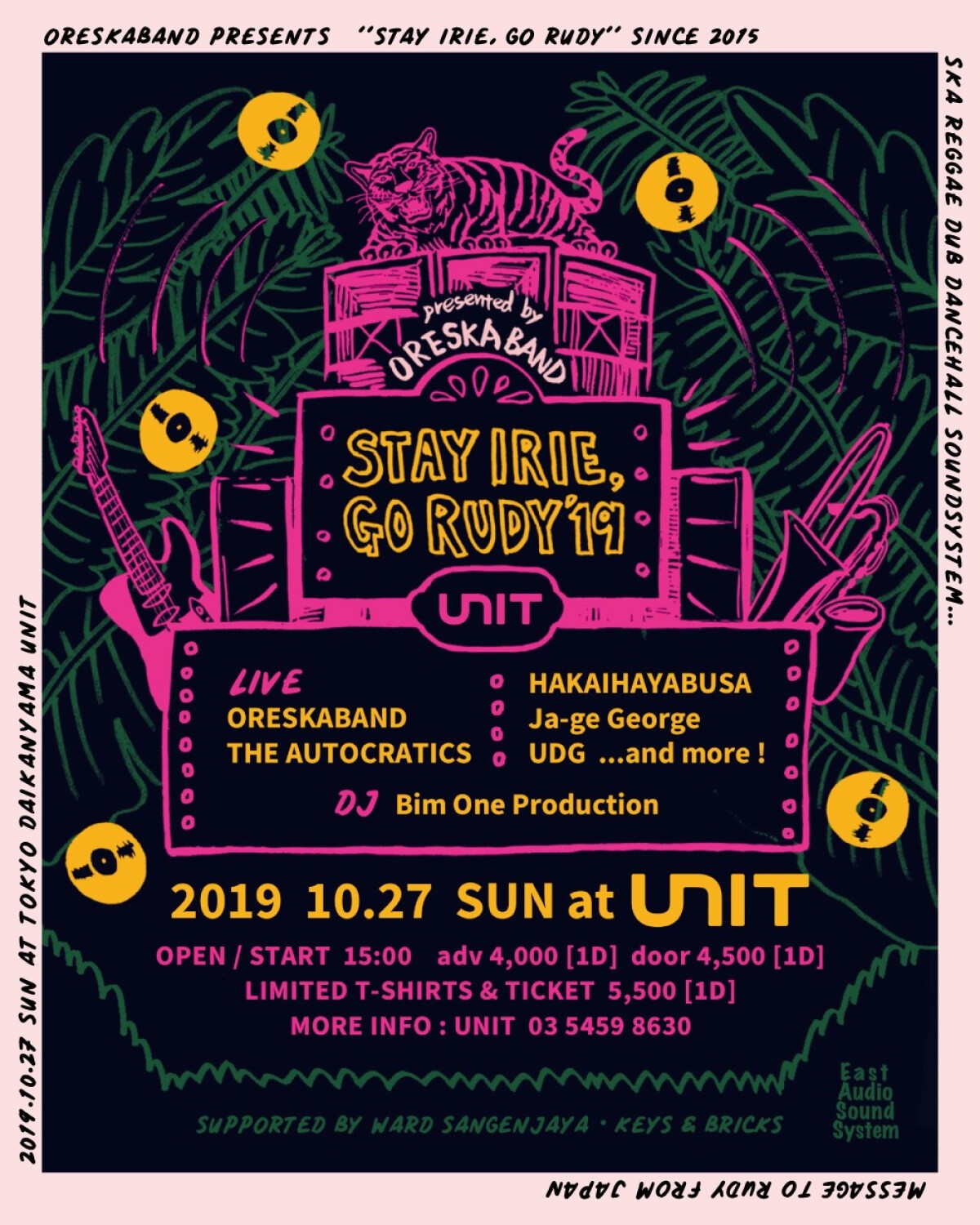 ORESKABAND presents “Stay Irie, Go Rudy 2019”