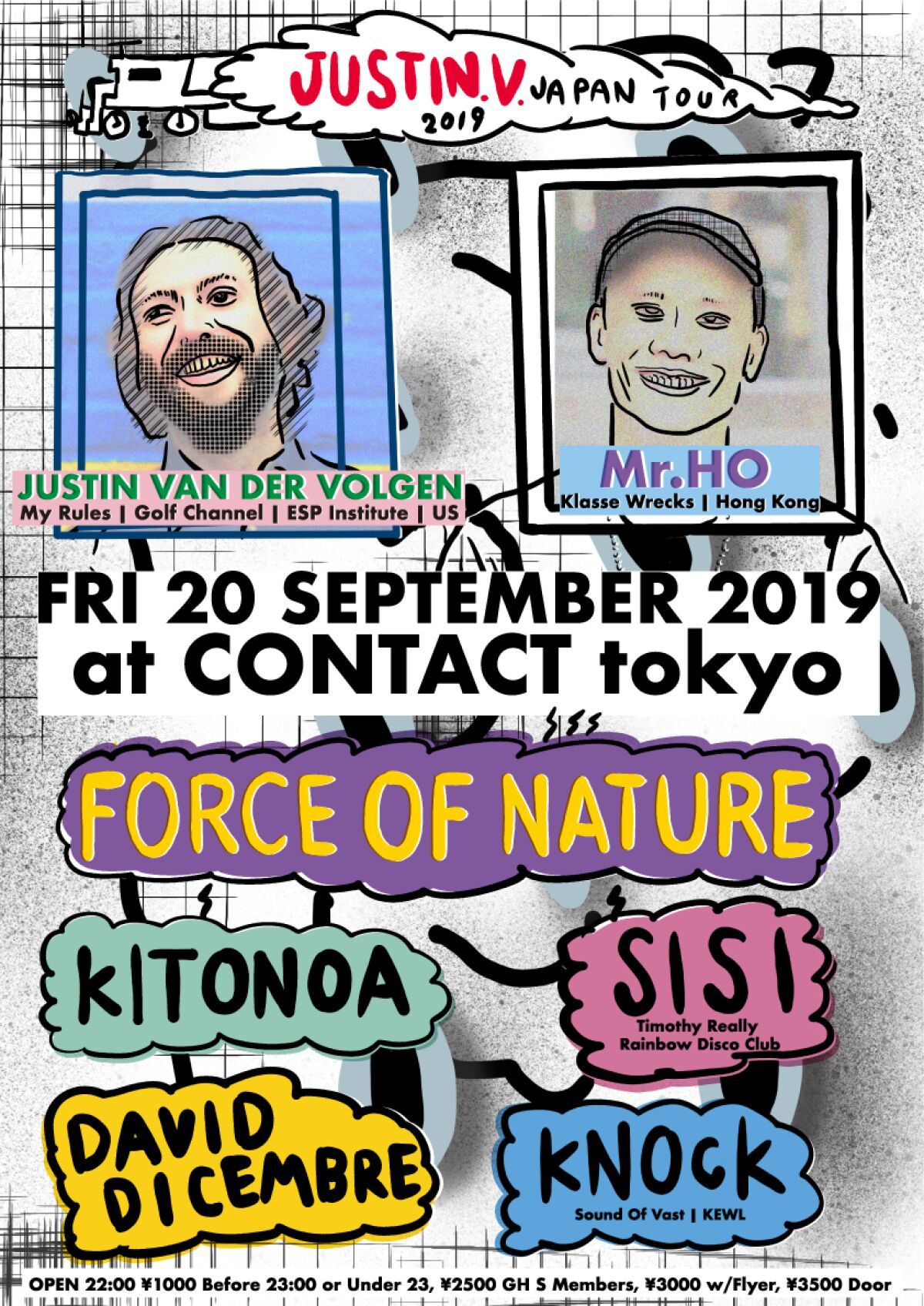 Justin Van Der Volgen Japan Tour 2019