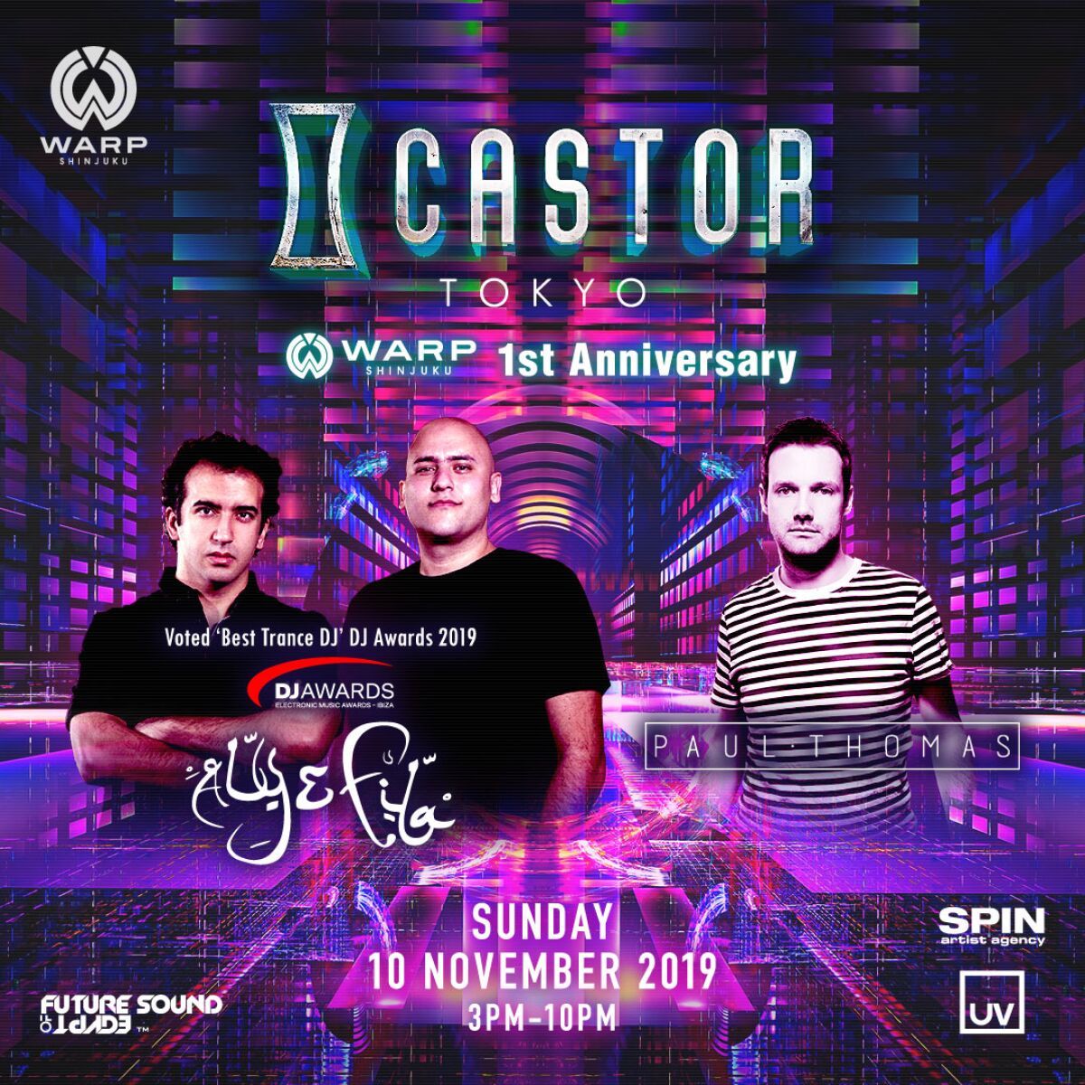 Castor Tokyo feat. Aly & Fila + Paul Thomas