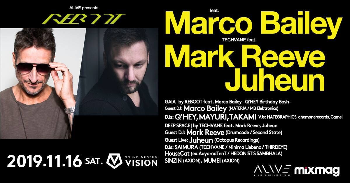ALIVE presents REBOOT feat. Marco Bailey