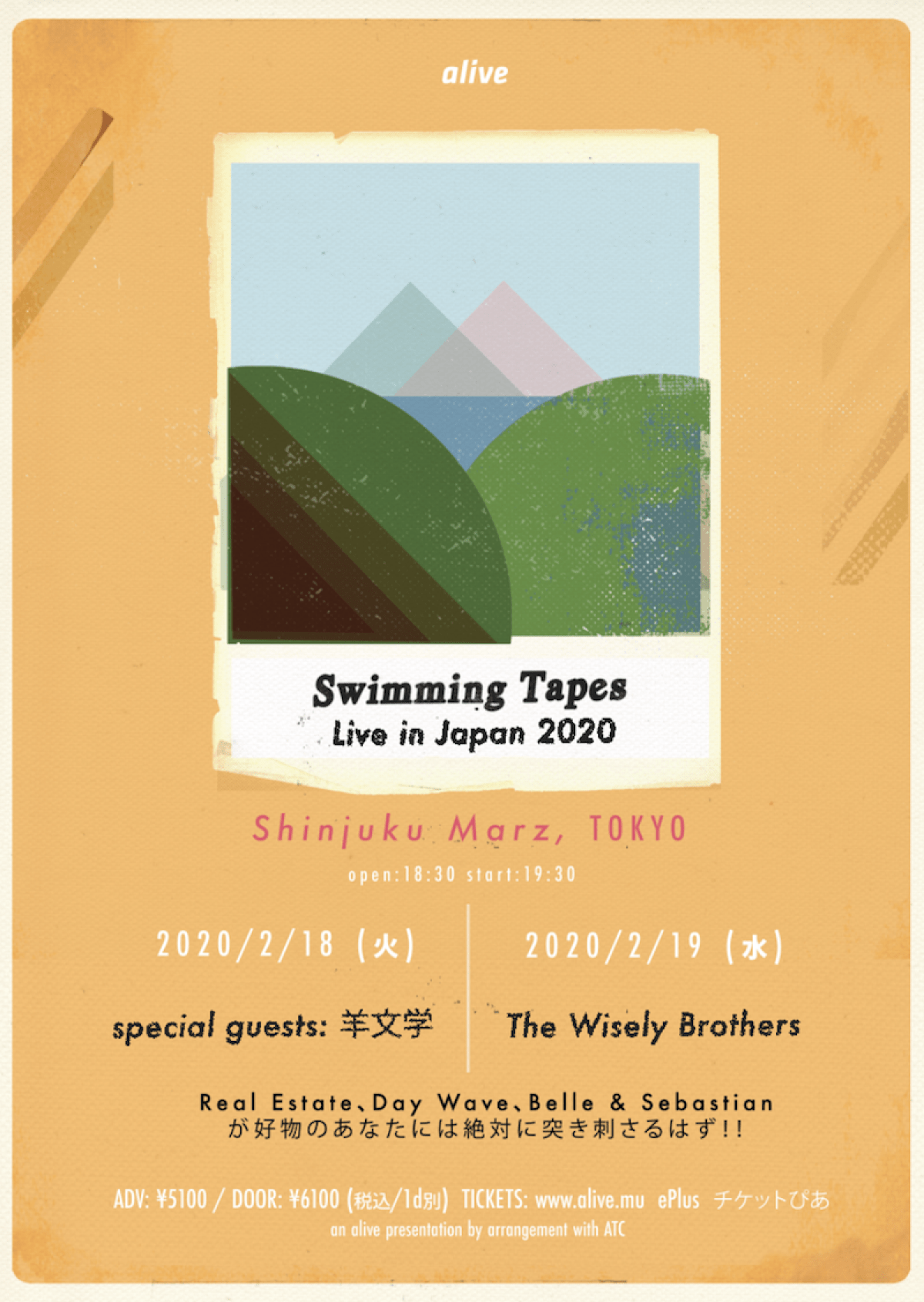 SWIMMING TAPES - DAY 2 - 