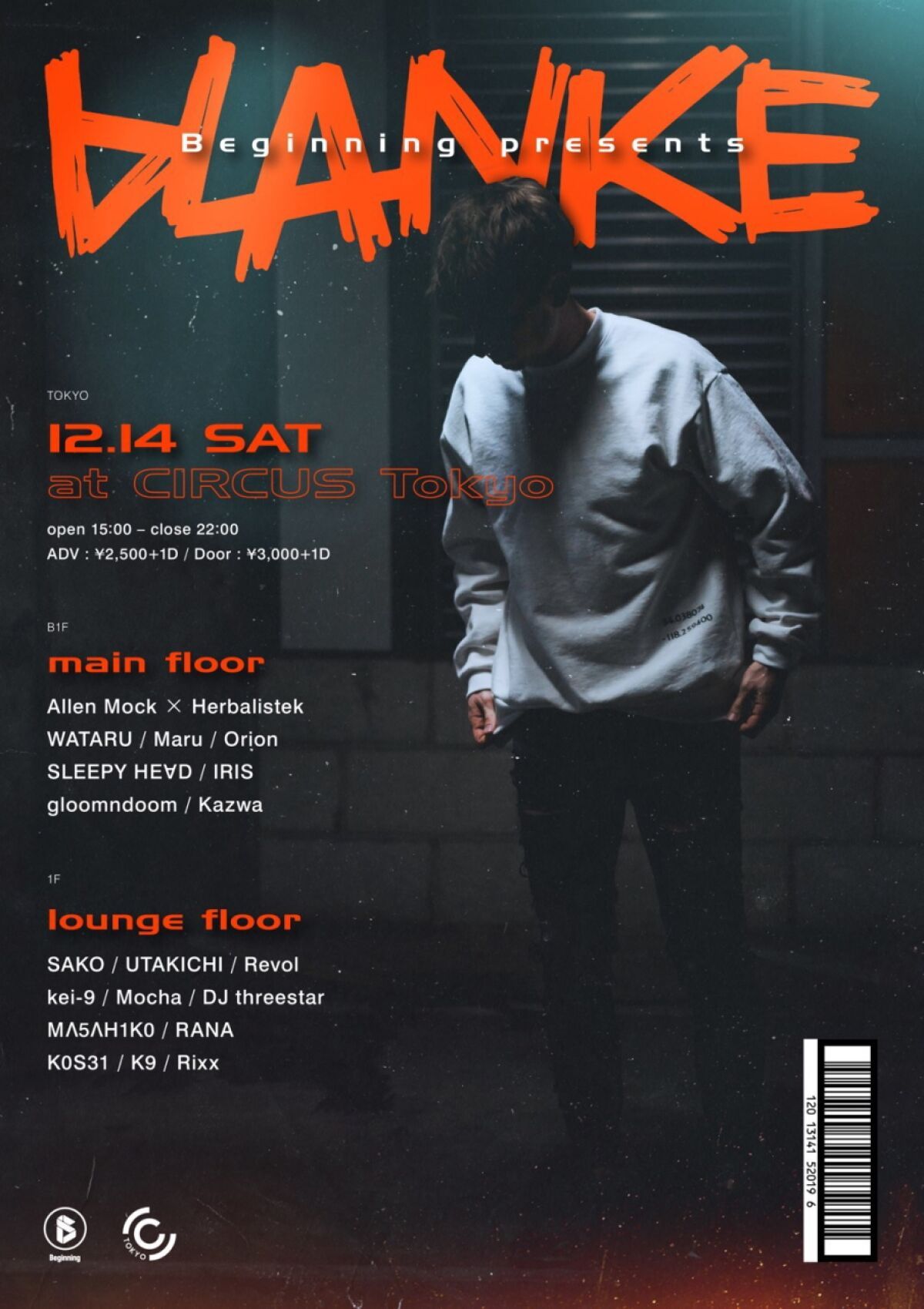 Beginning presents Blanke in Tokyo