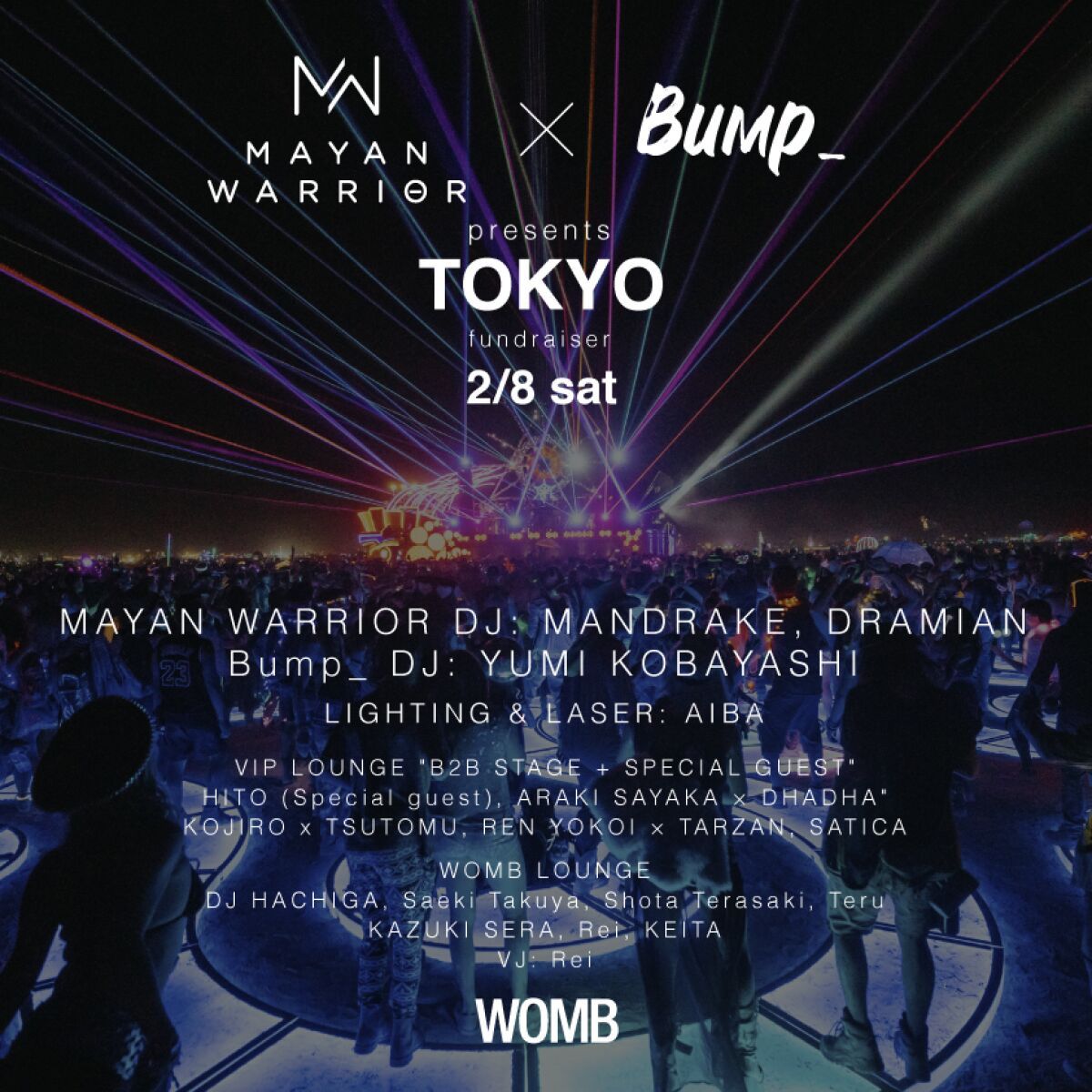 Mayan Warrior x Bump_ presents “TOKYO”