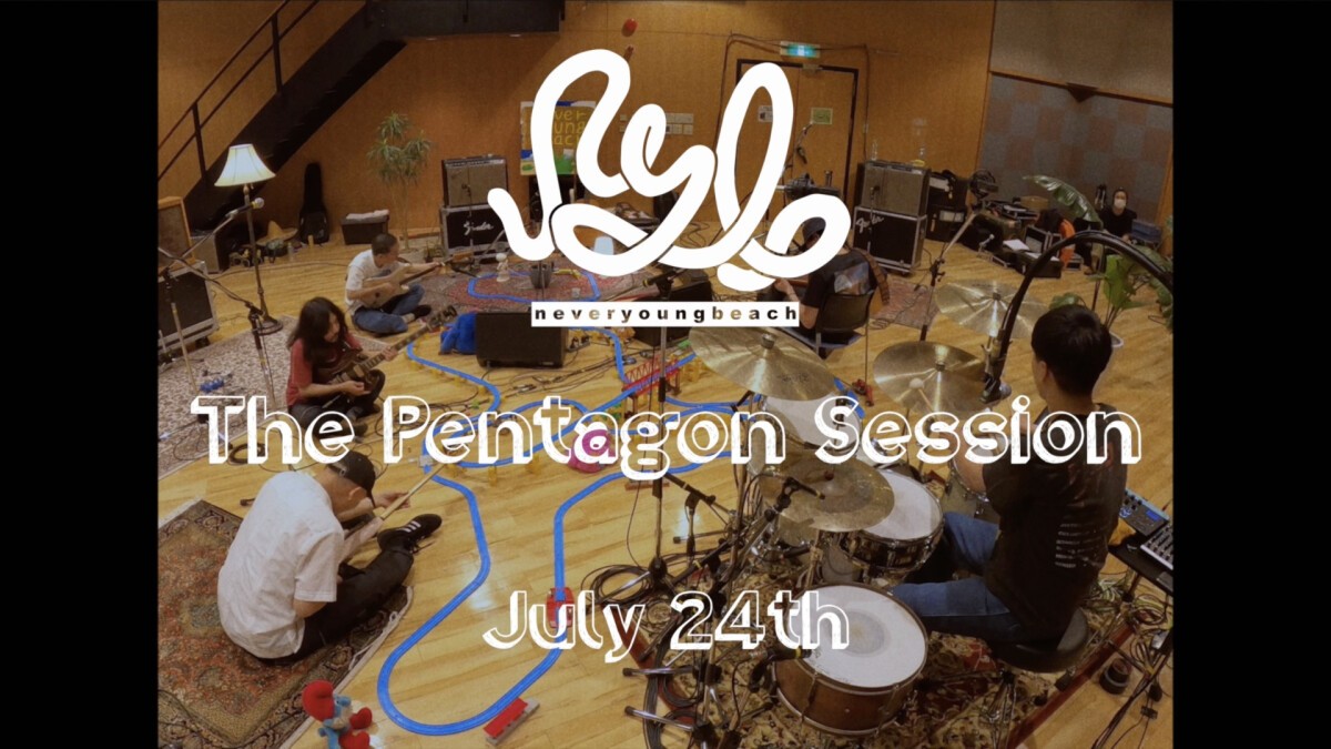 never young beach "The Pentagon Session @ Setagaya Studio"