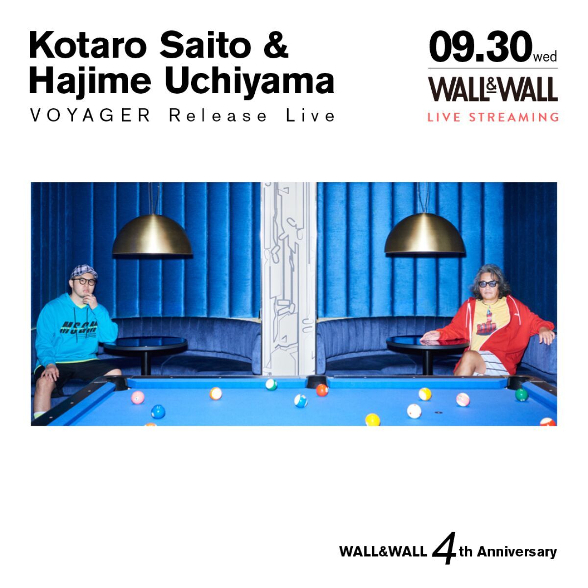 Kotaro Saito ＆ Hajime Uchiyama -VOYAGER Release Live-