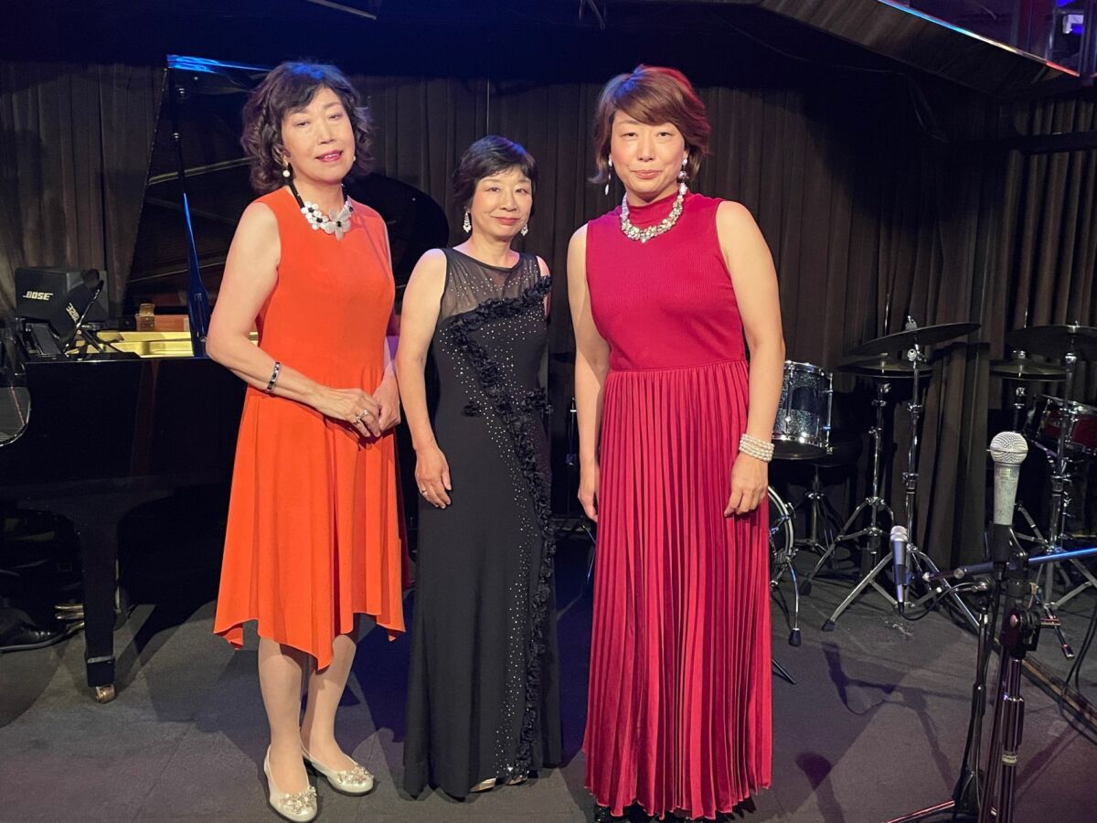 10/28（木）田中真美子＆菅原悦子&中根佳津子3ボーカルライブ
