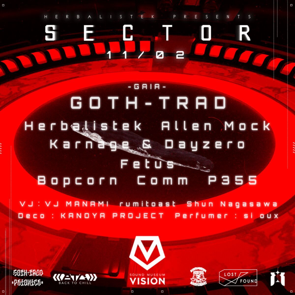 HERBALISTEK presents SECTOR A Bass Music Experience