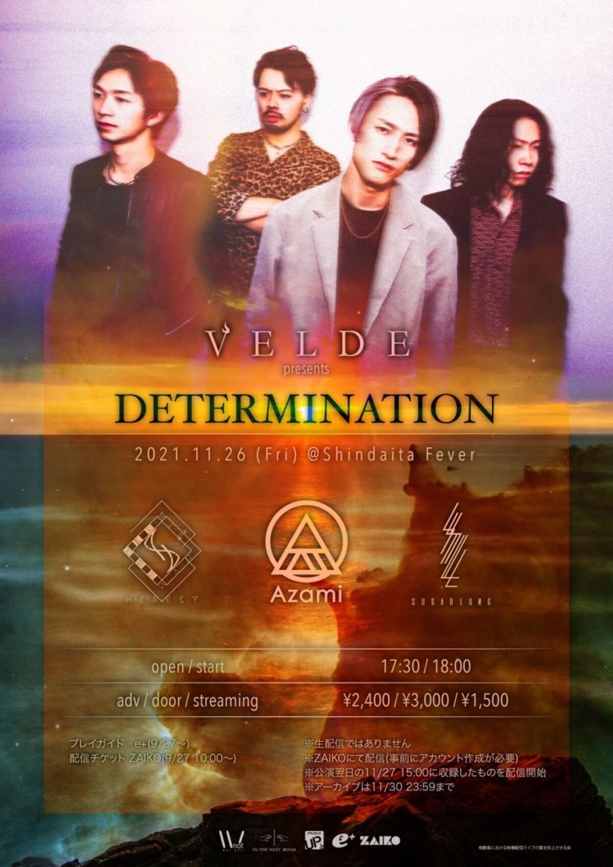 VELDE presents  “DETERMINATION”