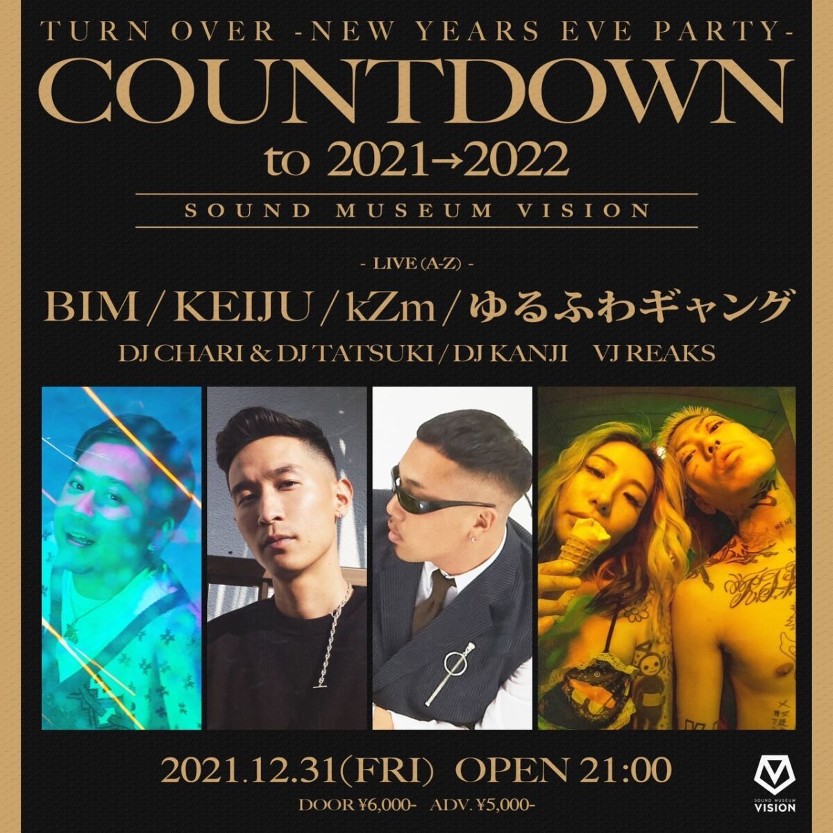 TURN OVER NEW YEARS EVE PARTY COUNTDOWN  to 2021→2022