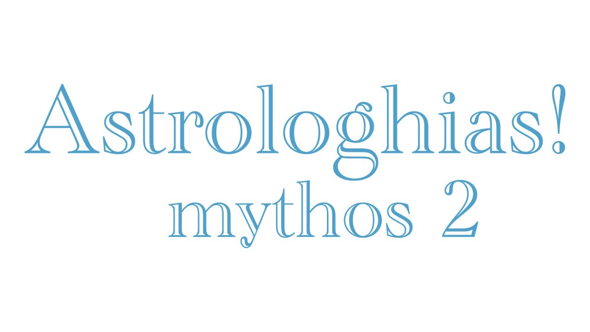 朗読劇『Astrologhias！〜mythos 2 〜』