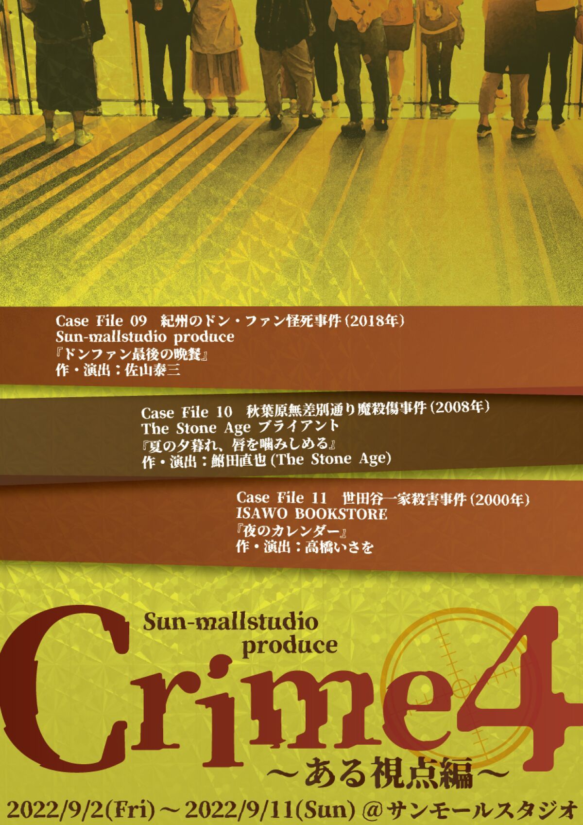Sun-mallstudio produce『Crime4～ある視点編～』
