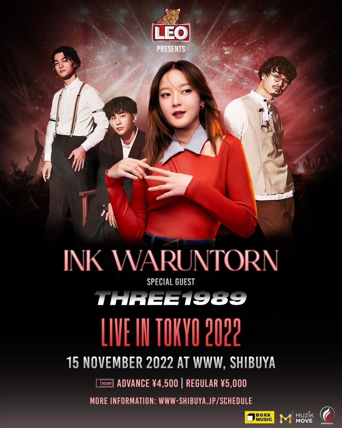 INK WARUNTORN Live in Tokyo 2022