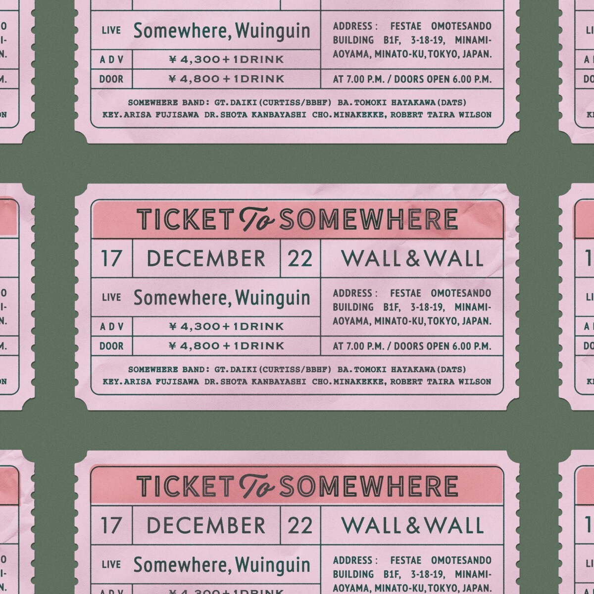 Ticket To Somewhere