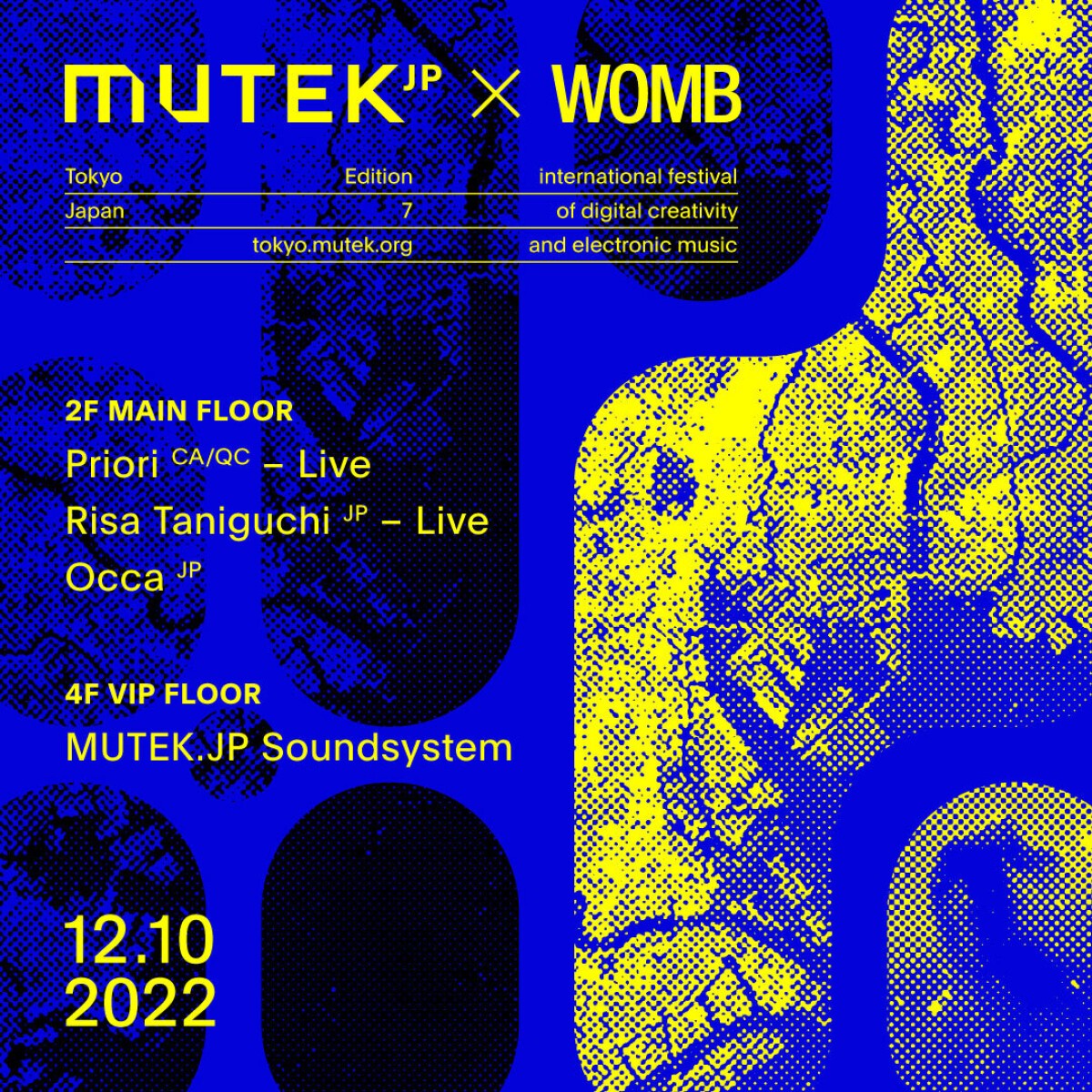 MUTEK.JP × WOMB