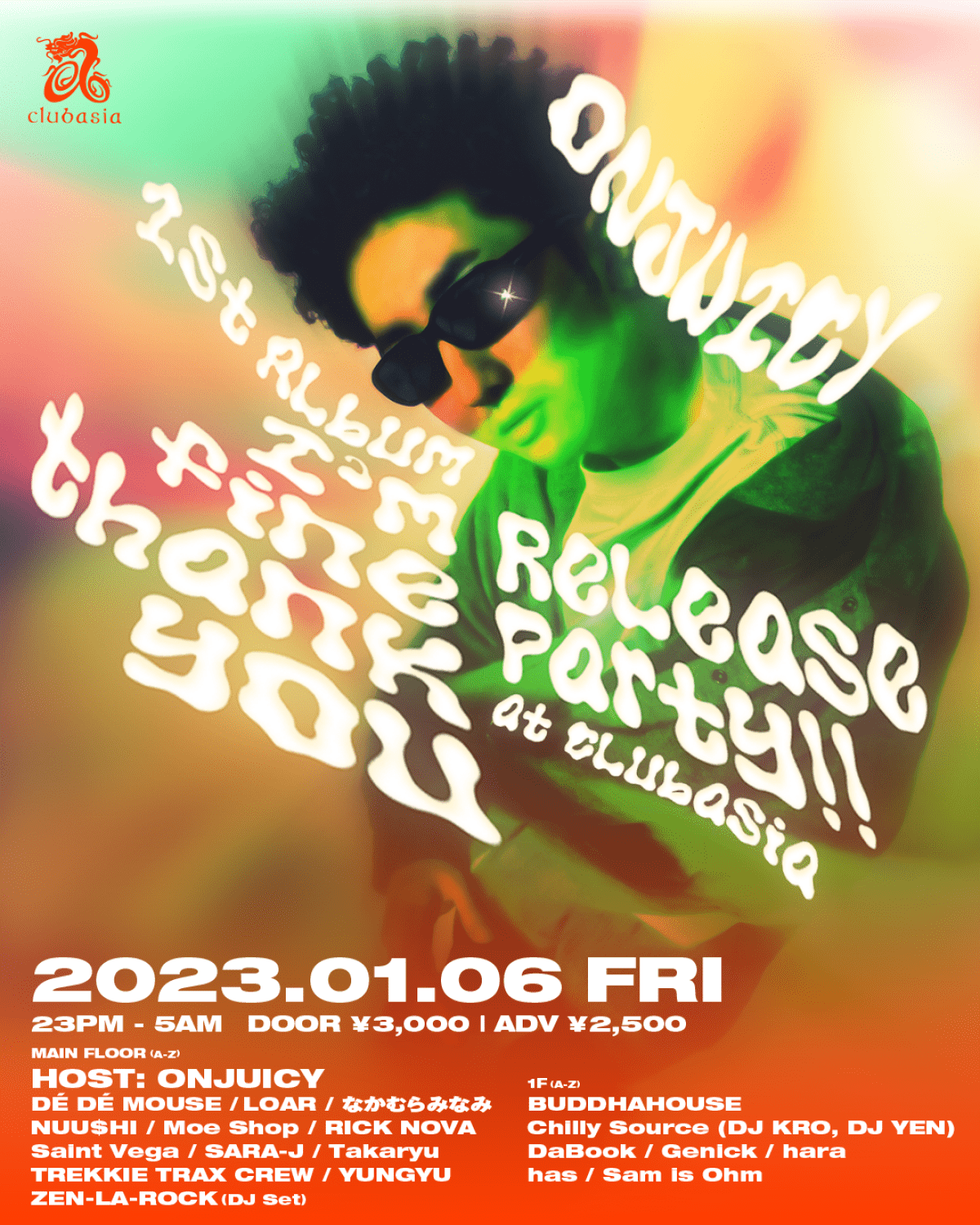 ONJUICY 1st Album「I’m fine thank you」Release Party!!