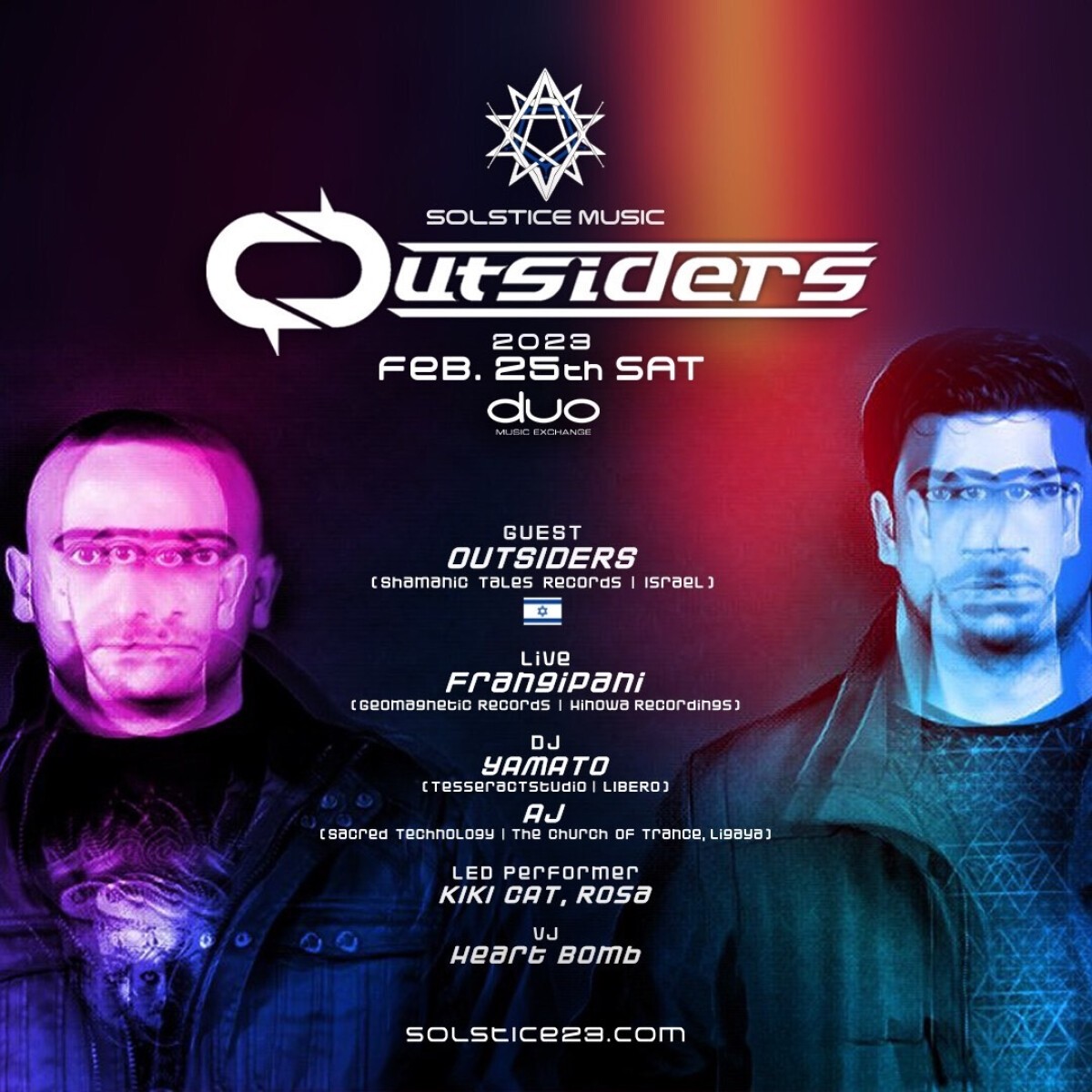 Solstice Music Presents  : OUTSIDERS