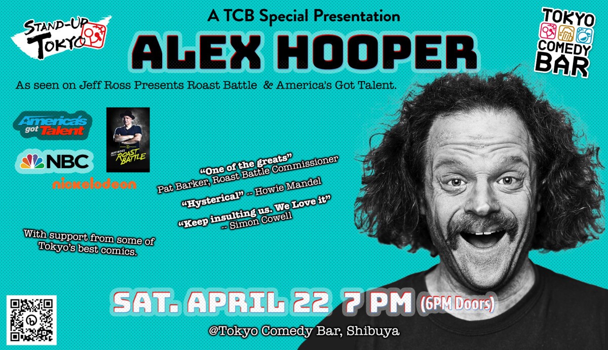 International Headliner: Alex Hooper (Roast Battle Legend)