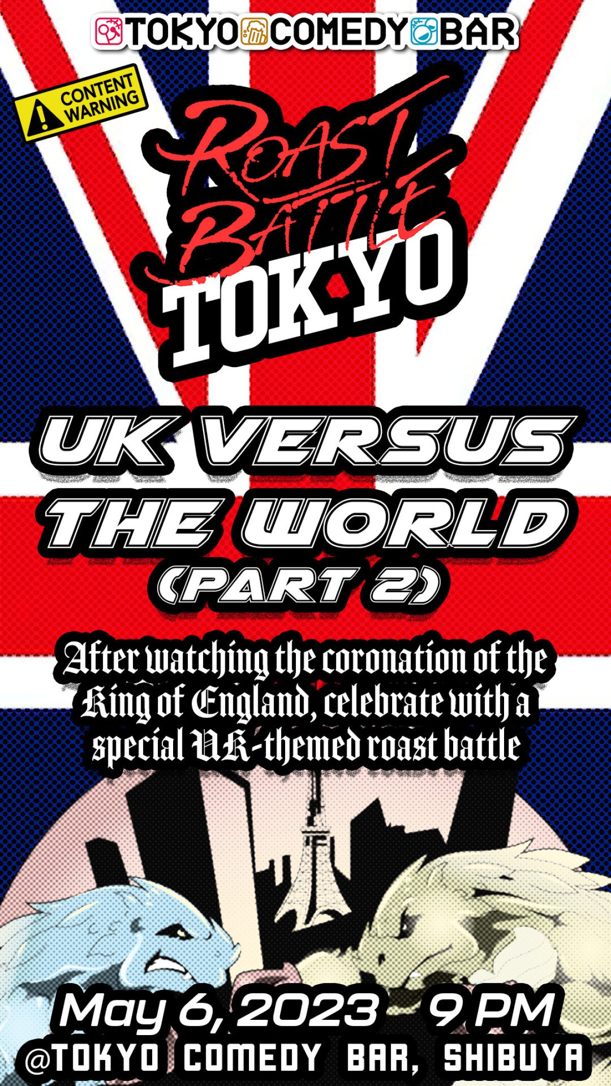 Roast Battle Tokyo: UK vs The World