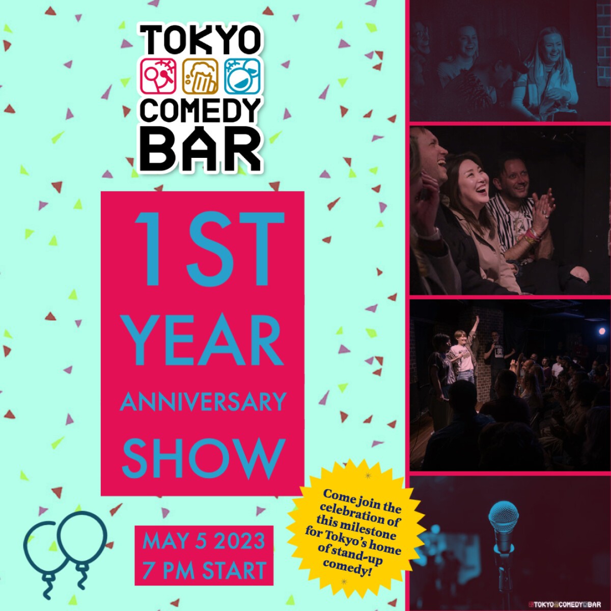 Tokyo Comedy Bar 1st Anniversary Show