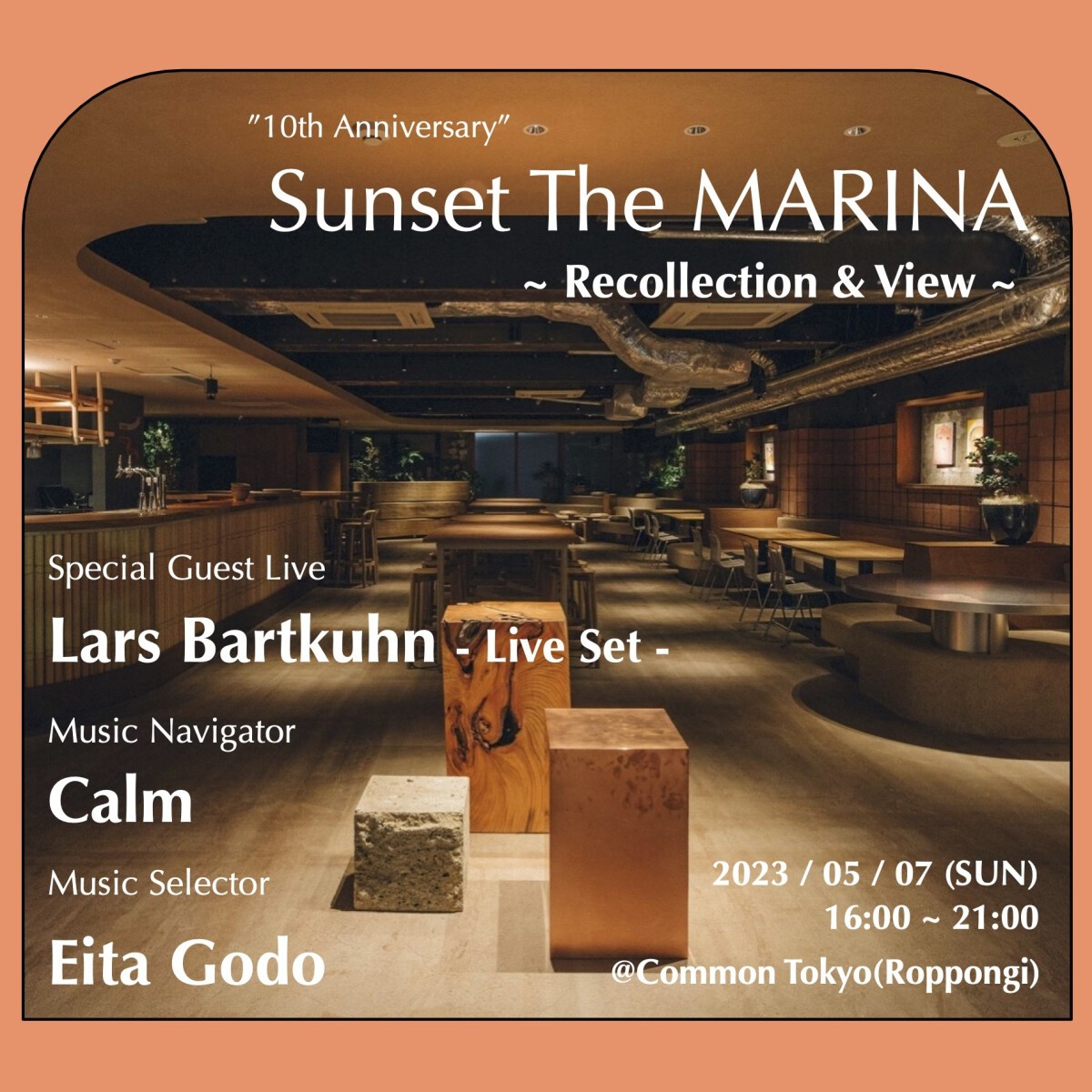 Sunset The MARINA “10th Anniversary”