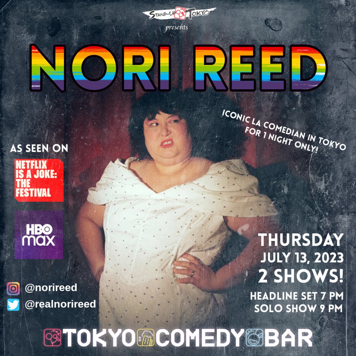 International Headliner: Nori Reed (US)