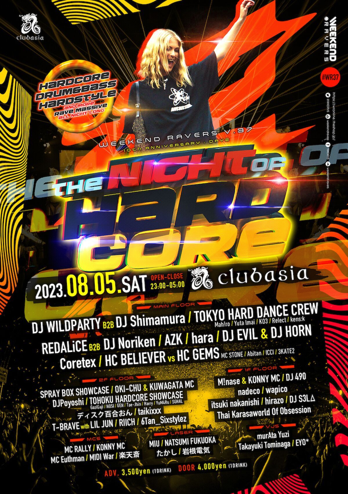 WEEKEND RAVERS V.37