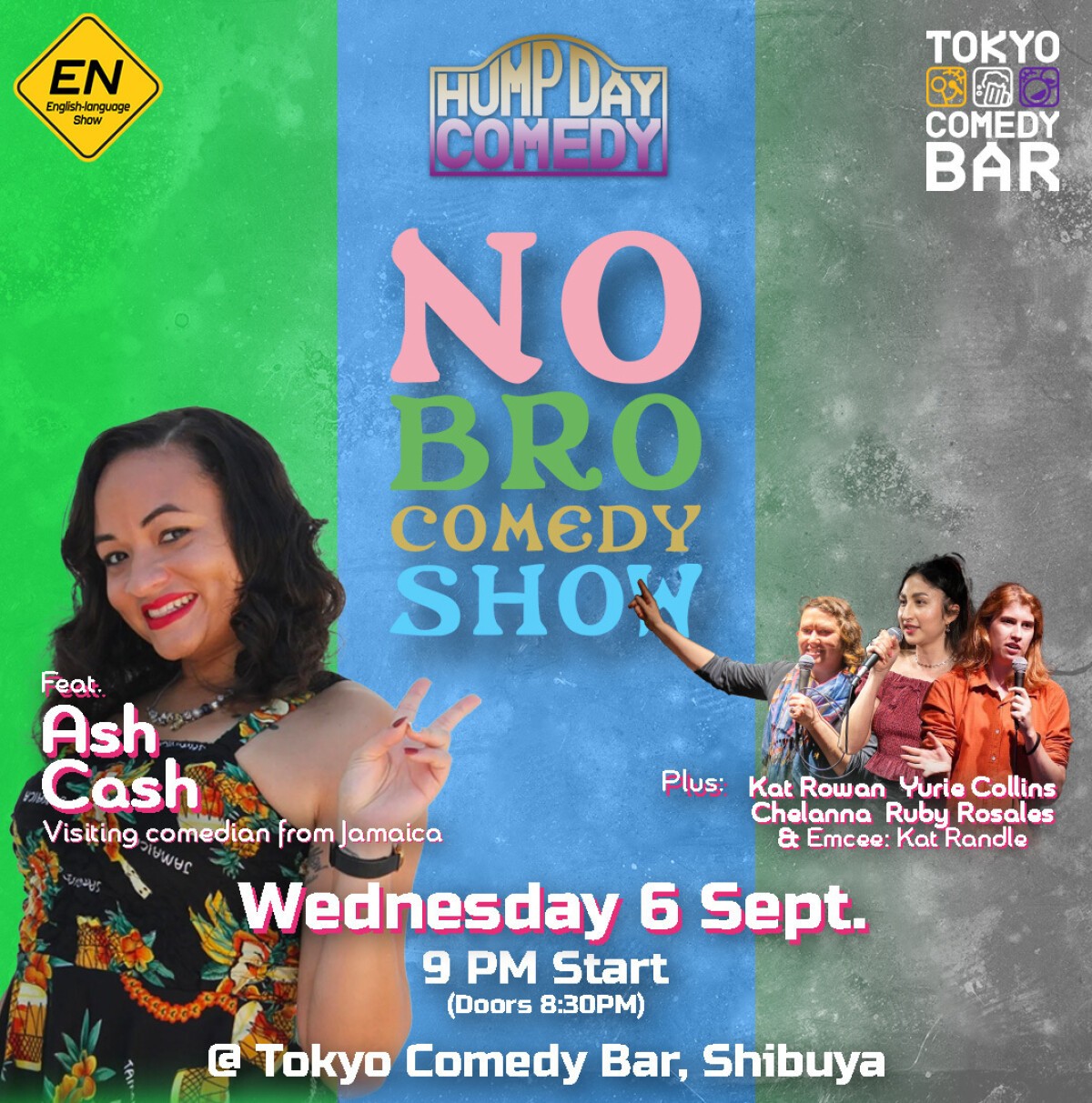 No-Bro Comedy Night