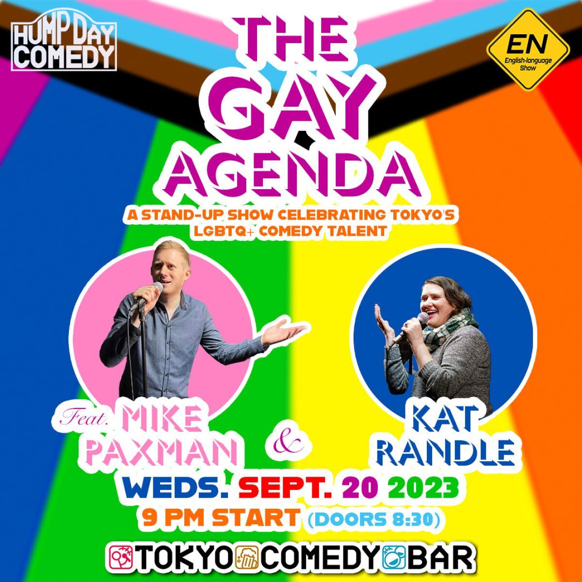 The Gay Agenda (LGBTQ+ Comedy Night)