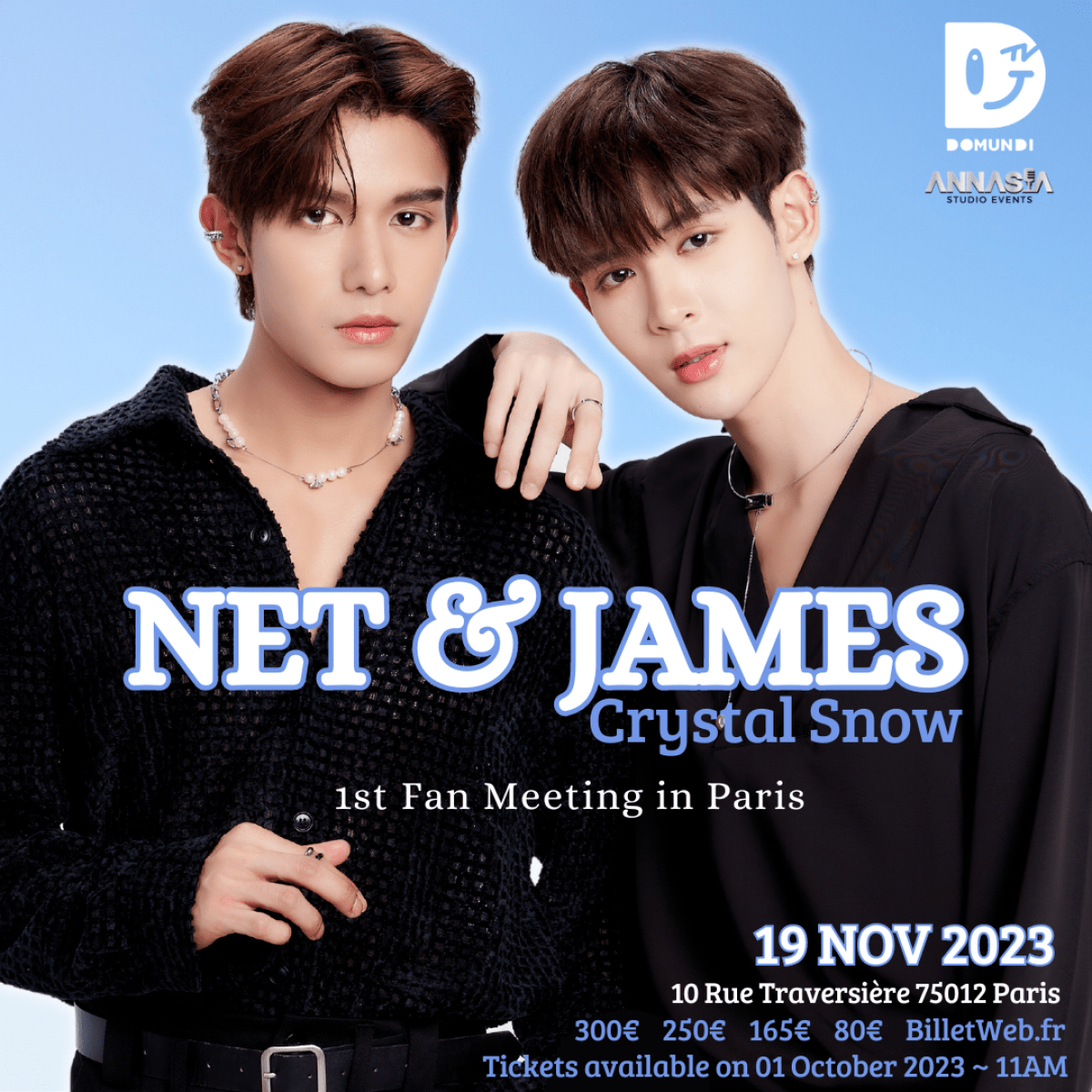 NET&JAMES CRYSTAL SNOW PARIS