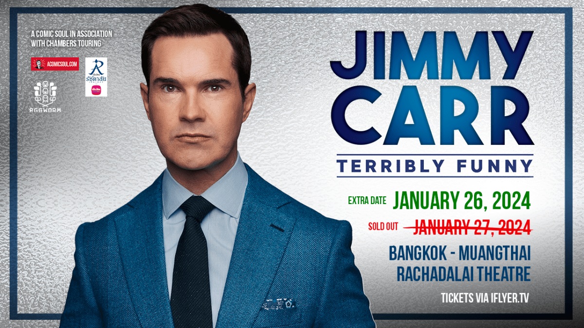 Jimmy Carr - Terribly Funny 2.0 (Bangkok)
