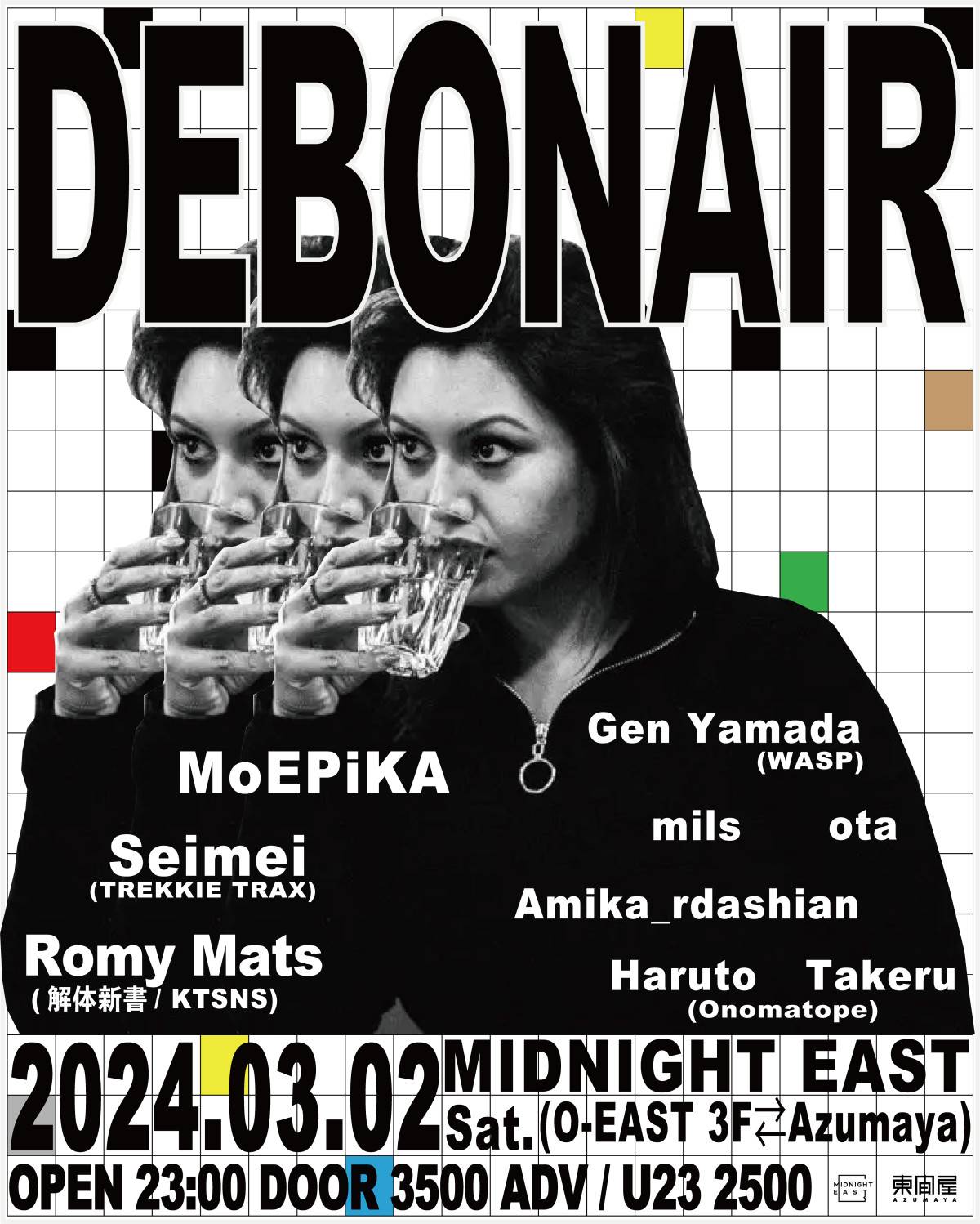 MIDNIGHT EAST presents DEBONAIR