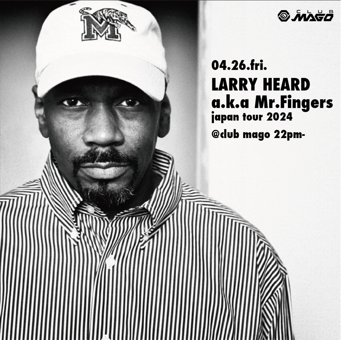 LARRY HEARD a.k.a Mr.Fingers  japan tour 2024