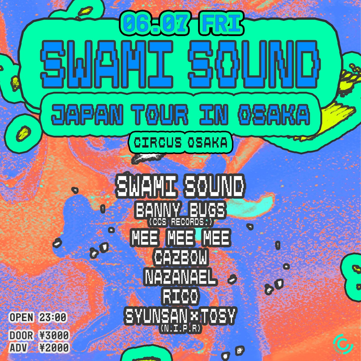 Swami Sound Japan Tour in Osaka