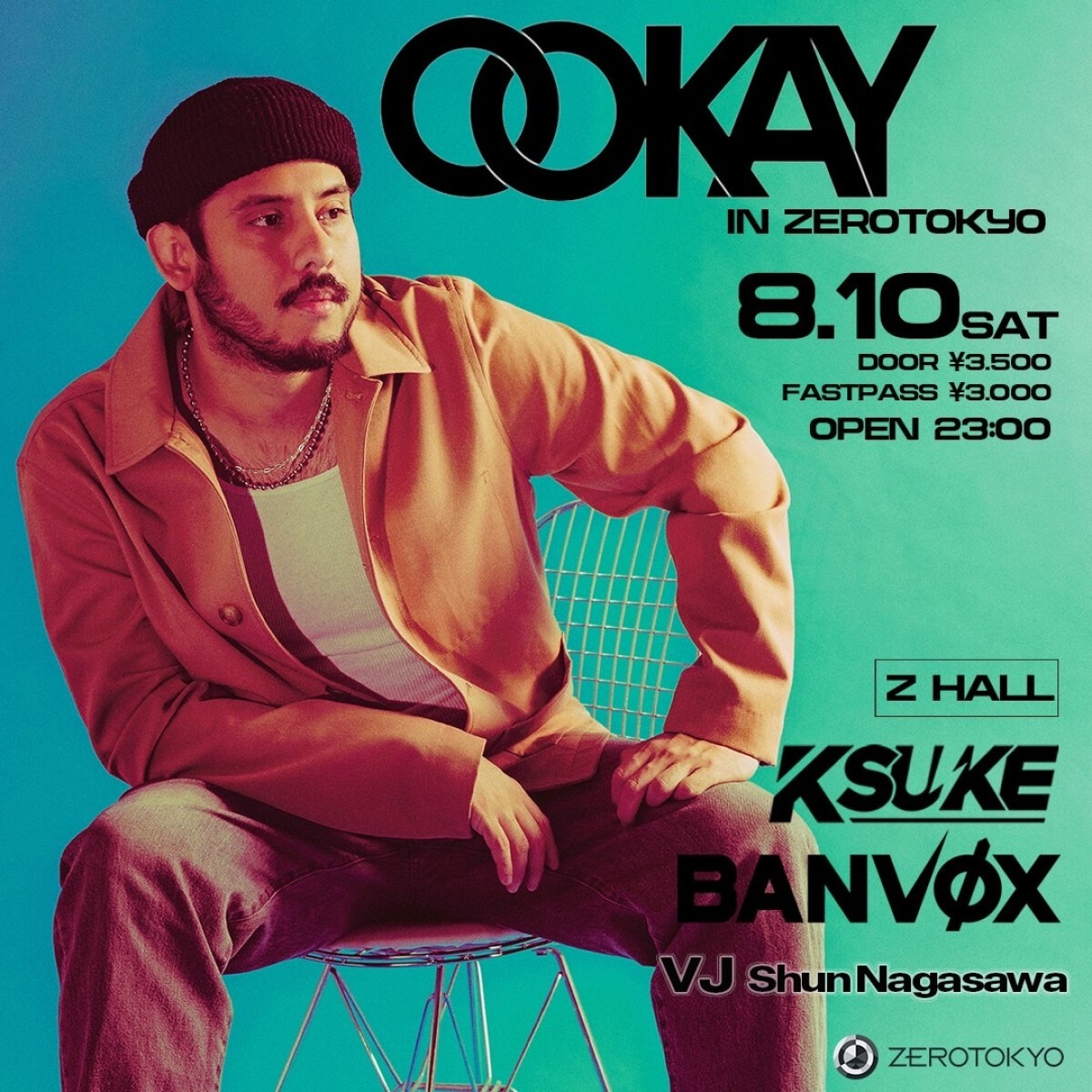 OOKAY in ZEROTOKYO