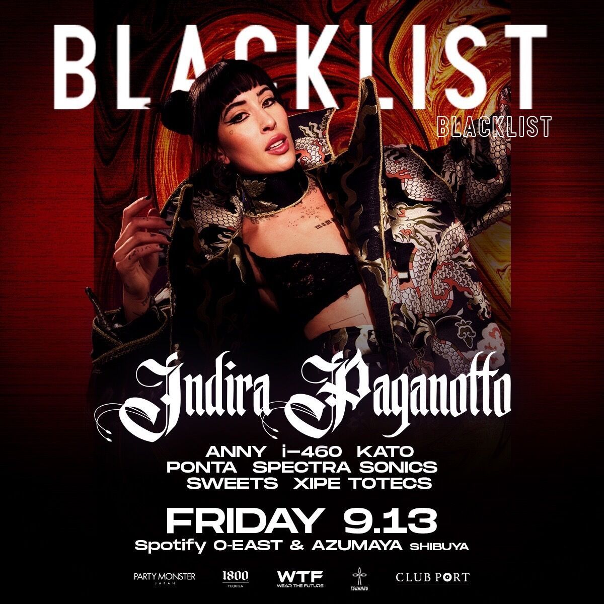 BLACKLIST -Episode4-【Indira Paganotto来日公演】