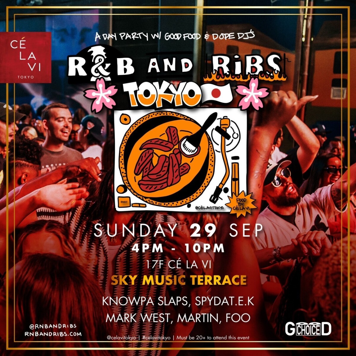 R&B AND RiBS TOKYO