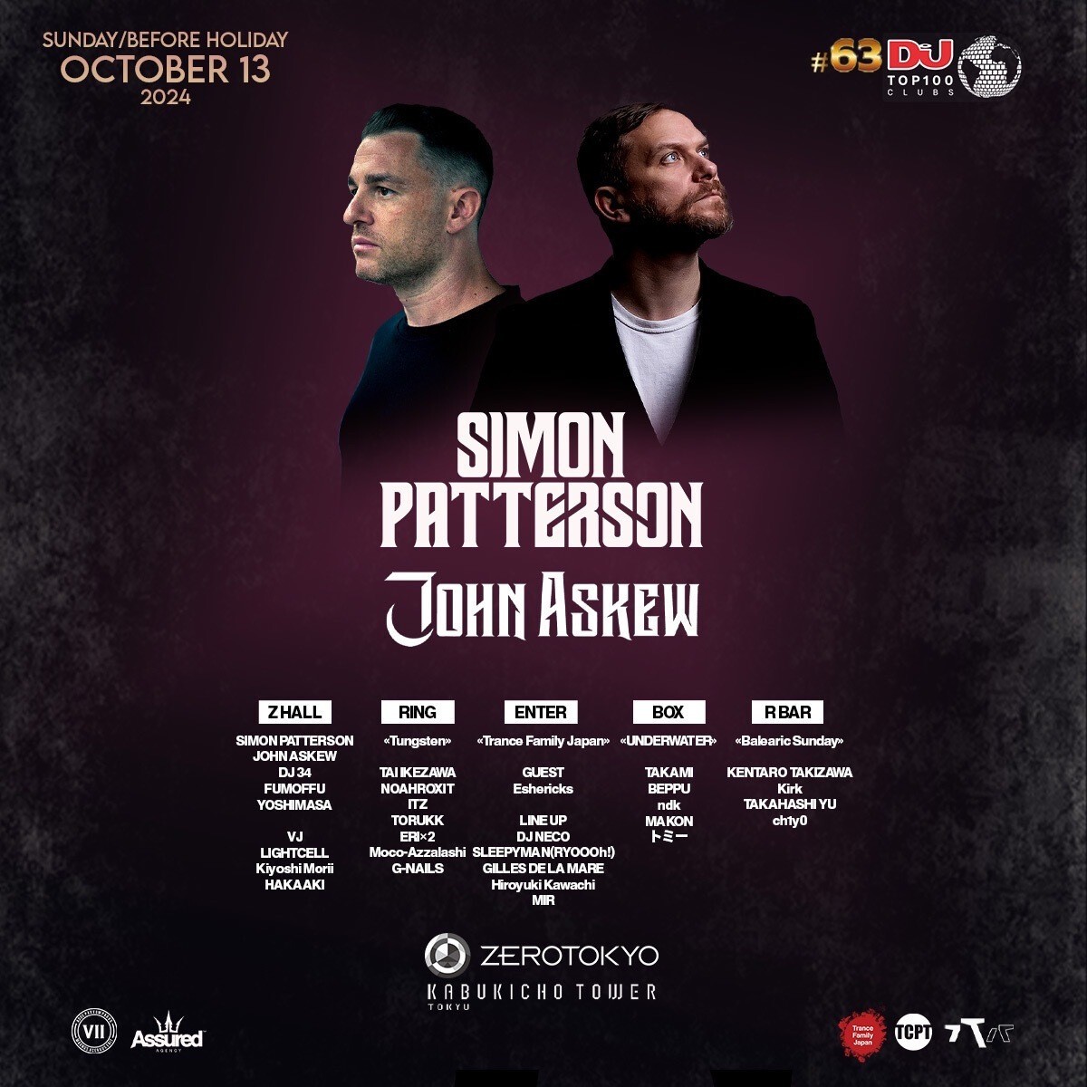 Simon Patterson & John Askew at ZEROTOKYO